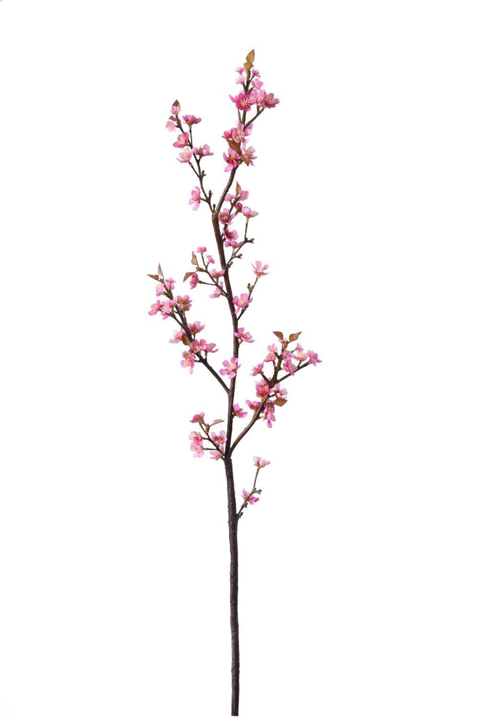 Faux Plum Blossom Branch (pink)