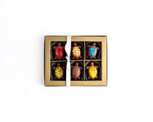 Load image into Gallery viewer, Premium chocolate gift box containing six decorative turtle-shaped chocolates in colorful shells