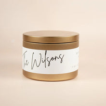 Load image into Gallery viewer, Gold Tin Candle