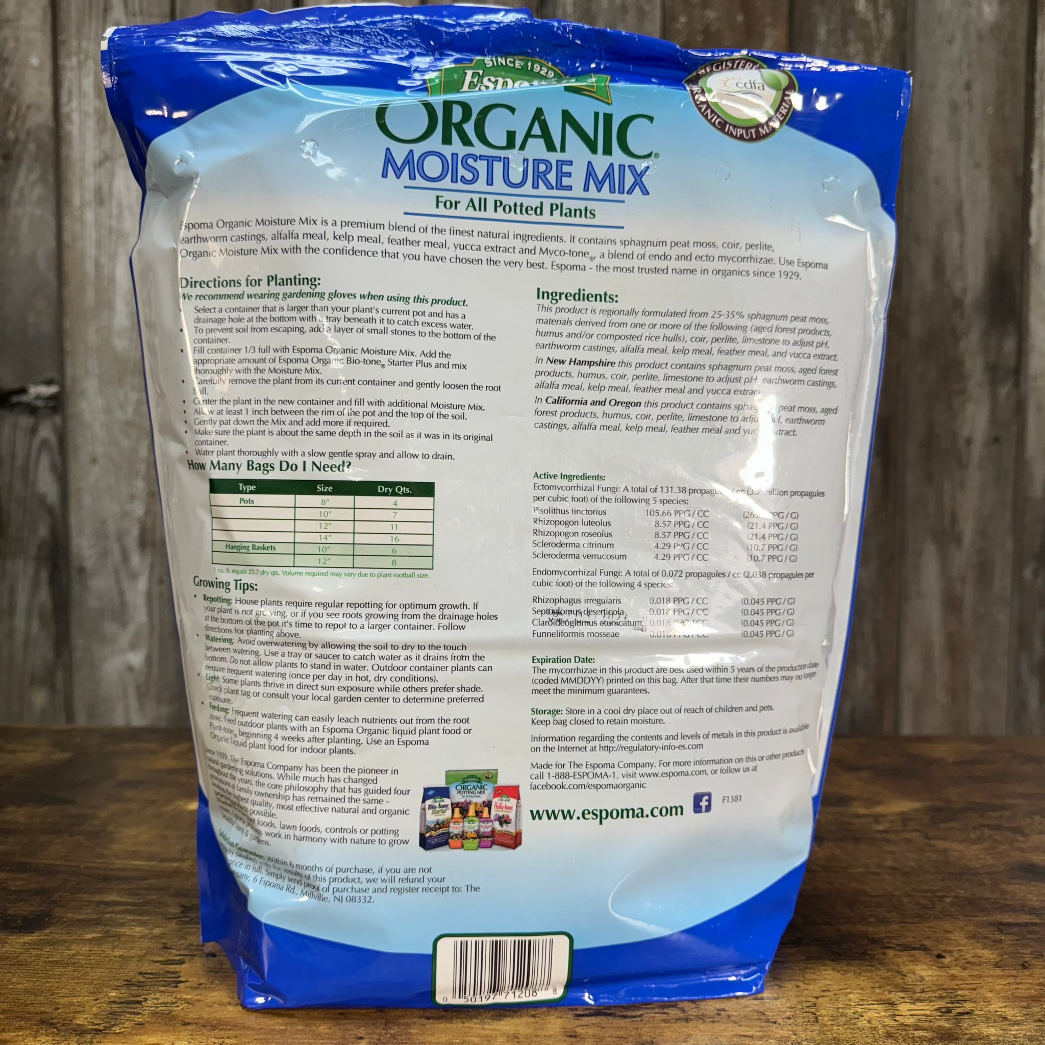 espoma organic potting mix stores Espoma Organic Moisture Mix