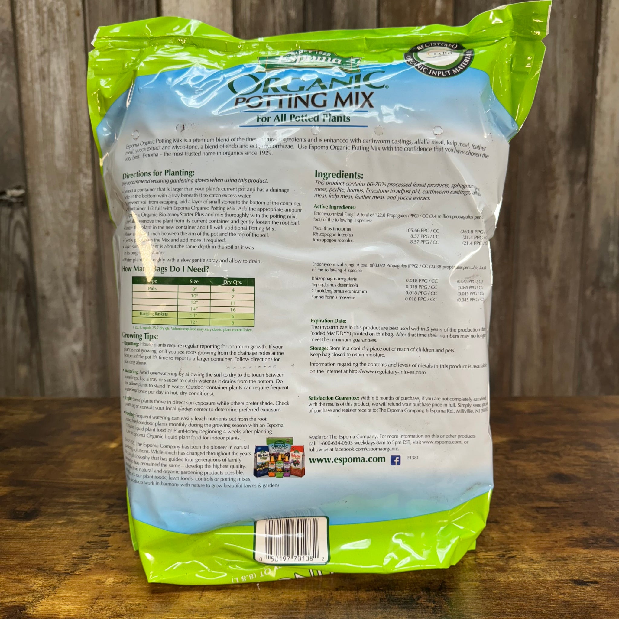 espoma organic potting mix stores Espoma Organic Potting Mix for Strong Roots – Wasson Nursery