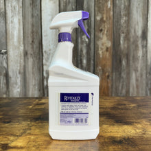 Load image into Gallery viewer, Bonide Revitalize Biofungicide spray bottle with purple trigger on wooden surface