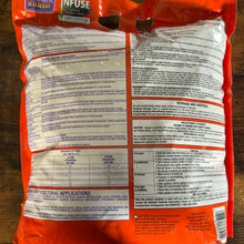 Load image into Gallery viewer, Bonide Infuse fungicide package back showing application instructions and spreader settings