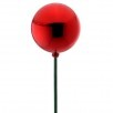 21 In Shiny Ball Ornament Red Pick