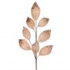 26 In Glitter/Sequin Tip Beach Leaf Spray