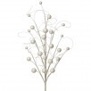 34 In Glitter/Sequins Wispy Ball Spray