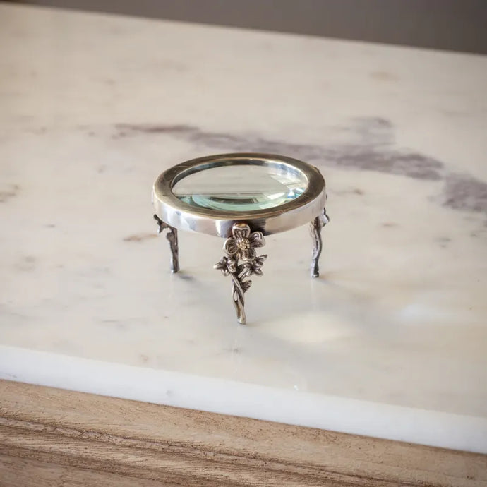 Antique Silver Document Magnifier