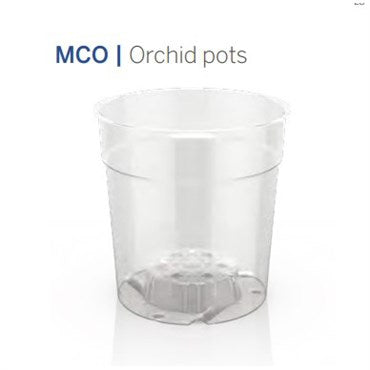 Orchid Pot - 1.55pt - Round - Clear
