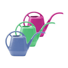 Load image into Gallery viewer, Three colorful Bloem watering cans in blue, green, and purple with long spouts