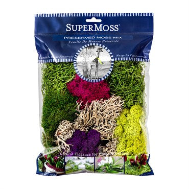 SuperMoss 4oz Bag Moss Mix, Asst Best Sellers
