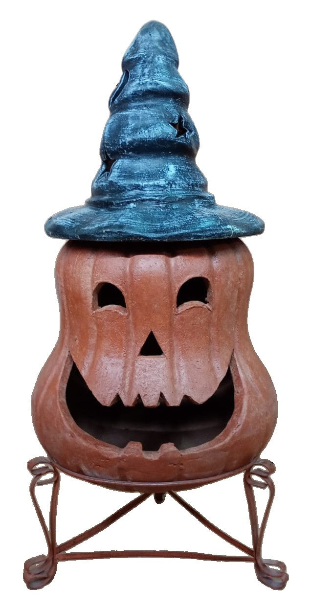 Squatty Pumpkin Chimenea for Whimsical Outdoor Ambiance – Wasson