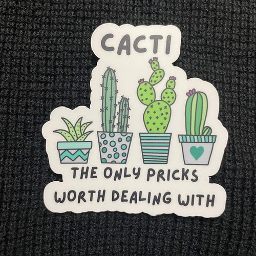 Sticker Cacti Pricks