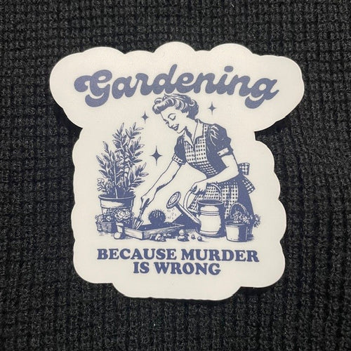 Sticker Garden Murder