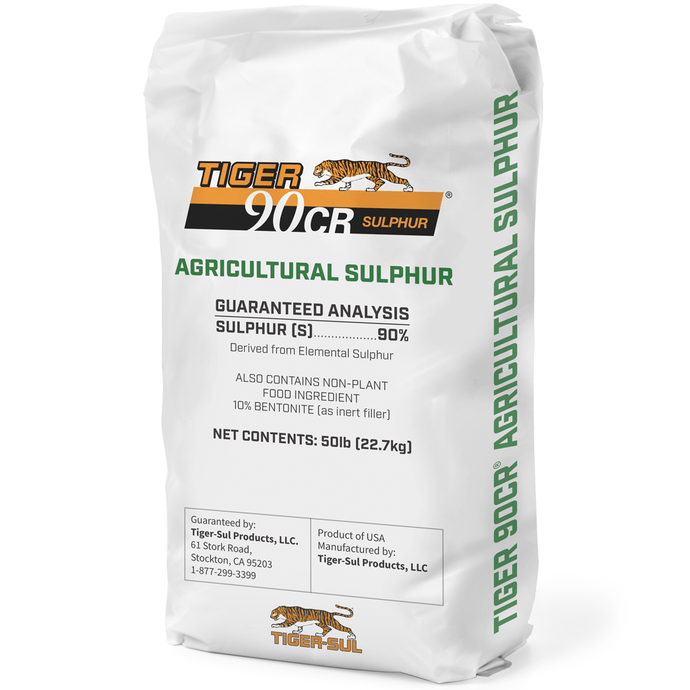 Tiger-Sul 50# 90% Granulated Sulphur