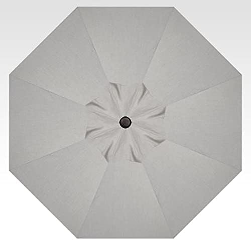 Push Button Tilt 9' Octagonal Aluminum Market Patio Umbrella