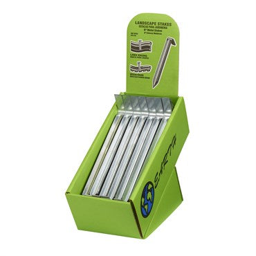 Valley View Earth Consumer Metal Stake- 4pk - 9in