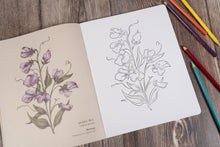 Load image into Gallery viewer, Floriography Coloring Book by Jessica Roux: Paperback; 96 pages / English