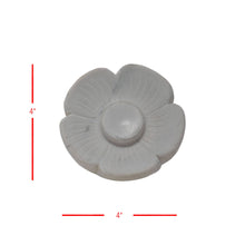 Load image into Gallery viewer, Fleur White Marble Flower Spoon Rest