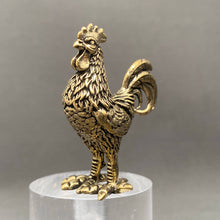 Load image into Gallery viewer, Brass Rooster Decoration