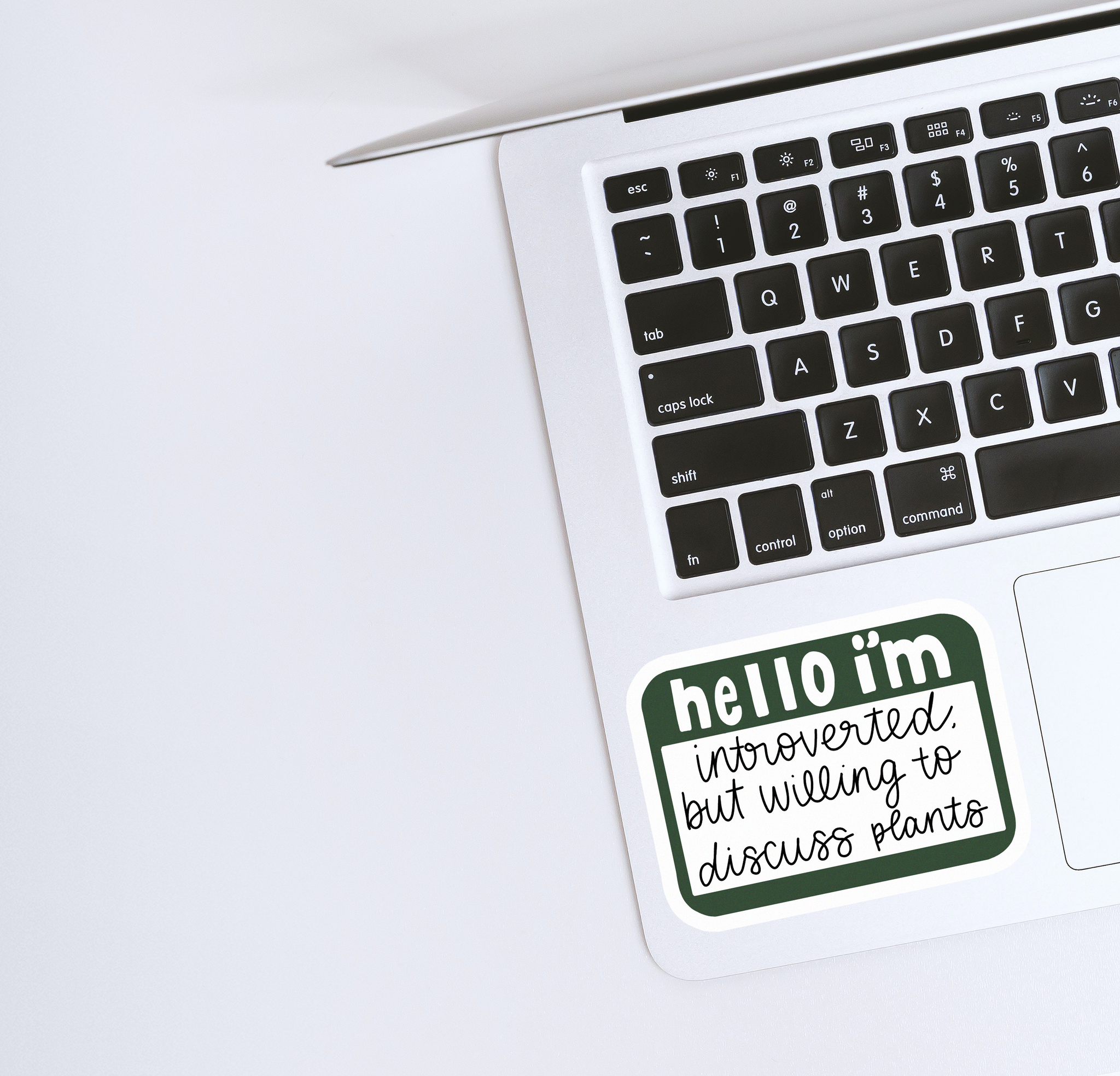 To Discuss Sticker Willing to Discuss Plants Sticker - Humorous Giftware – Wasson Nursery