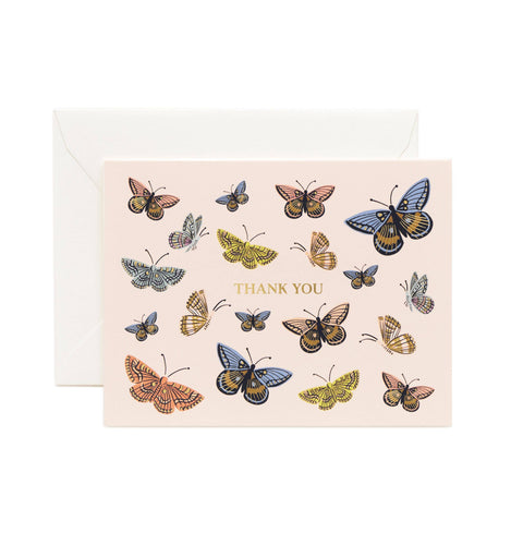Monarch Thank You Card