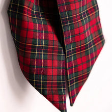 Load image into Gallery viewer, Plaid Red Fabric Bows