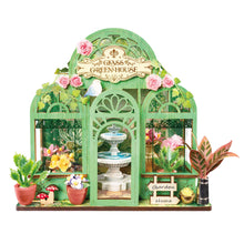 Load image into Gallery viewer, Green Fountain Garde Rolife DIY Miniature House