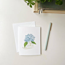 Load image into Gallery viewer, Hydrangea notecards