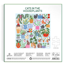 Load image into Gallery viewer, Cats in the Houseplants 500 Piece Puzzle