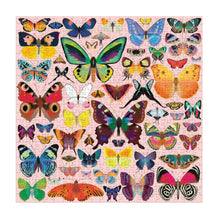 Load image into Gallery viewer, Brilliant Butterflies 500 Piece Family Puzzle