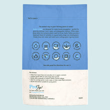 Load image into Gallery viewer, Blue package of Hydro Pellets for water-based plant propagation with product information