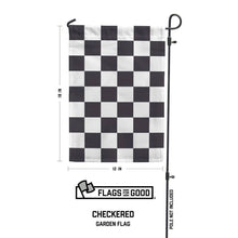 Load image into Gallery viewer, Checkered Racing Garden Flag