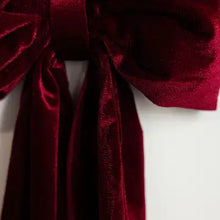 Load image into Gallery viewer, Velvet Bow Garland