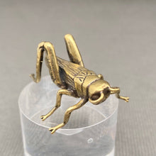 Load image into Gallery viewer, Brass Cricket Decoration