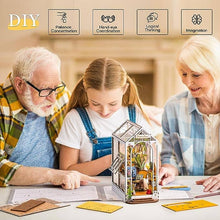 Load image into Gallery viewer, Garden House Rolife Book Nook Kit DIY Miniature