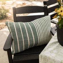 Load image into Gallery viewer, Delmare 16x24 Outdoor Indoor Farmhouse Stripe Filled Pillow