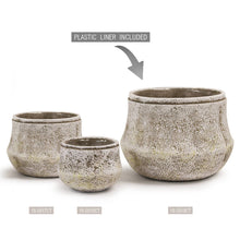 Load image into Gallery viewer, Large Graveled Ceramic Pot