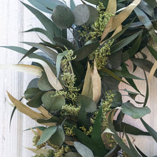 Load image into Gallery viewer, Willow and Silver Dollar Eucalyptus Wreath