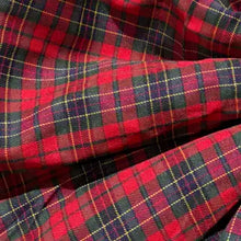 Load image into Gallery viewer, Oversized Plaid Red Bow