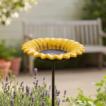 Load image into Gallery viewer, Sunflower Bird Feeder and Bath