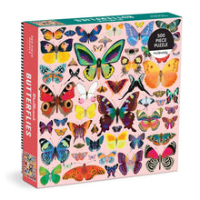 Load image into Gallery viewer, Brilliant Butterflies 500 Piece Family Puzzle