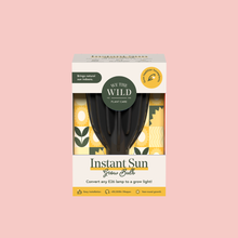 Load image into Gallery viewer, Live the Wild Instant Sun Grow Bulb E26 LED grow light with black bulb design
