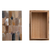 Load image into Gallery viewer, Handmade Natural Horn &amp; MDF Box