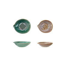 Load image into Gallery viewer, Stoneware Garlic/Ginger Graters with Herb Strippers