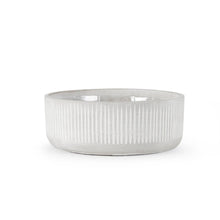 Load image into Gallery viewer, Ceramic Bamboo Ridged Planter - Black
