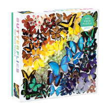 Load image into Gallery viewer, Rainbow Butterflies 500 Piece Puzzle