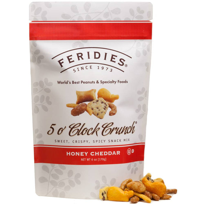 6oz Printed Bag  5 O'Clock Crunch Snack Mix