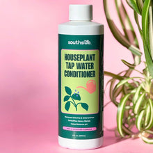 Load image into Gallery viewer, Southside Houseplant Tap Water Conditioner bottle with green label and plant illustration