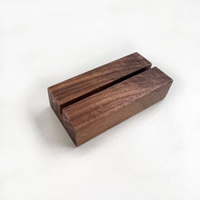 Load image into Gallery viewer, Wood card holder