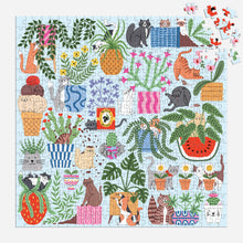 Load image into Gallery viewer, Cats in the Houseplants 500 Piece Puzzle